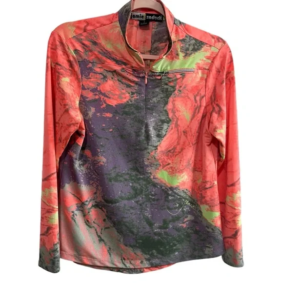 Jamie Sadock Designer Long Sleeve Athletic Too Size Small - Picture 4 of 8